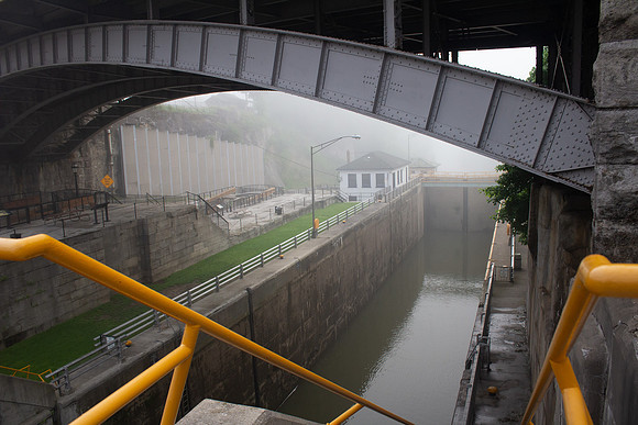 Under the Pine Street Bridge