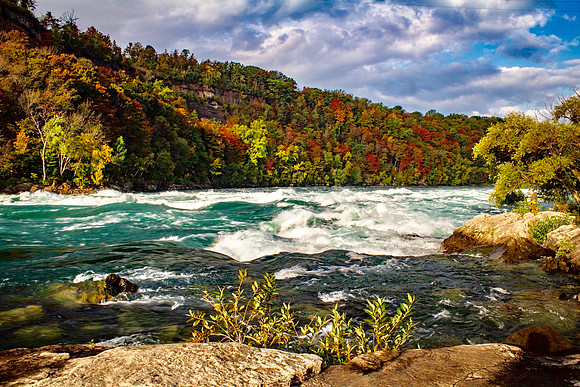In the Niagara Gorge