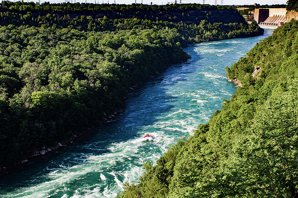 A view down into the Niagara Gorge