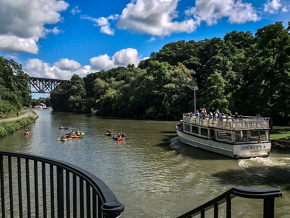 Tour Boat Heading East