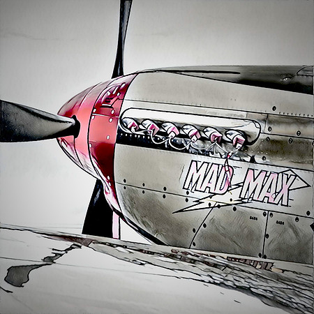P51 Mad Max detail